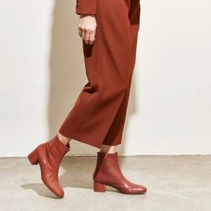 Maguire brown leather boots